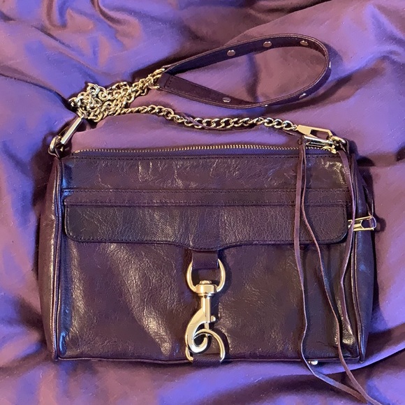 Rebecca Minkoff Handbags - 🌞 Large Purple Rebecca Minkoff Mac Crossbody!